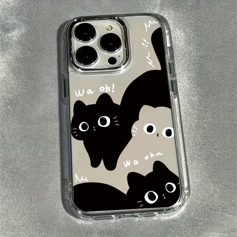 Cute Cat Phone Case for Samsung Galaxy A57 A56 A36 A26 A06 A55 A35 A16 A54 A34 A25 A24 A15 A14 A05S A05 A73 A53 A33 4G 5G