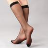 1/5/10 Pair Silky Sheer Women Over the Calf Long Socks for Office and Casual Wear Breathable Nylon Knee Length Stockings