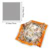 Square Paisley Hijab Satin Scarf Shawl High Quality Silk Scarf  Hair Accessories