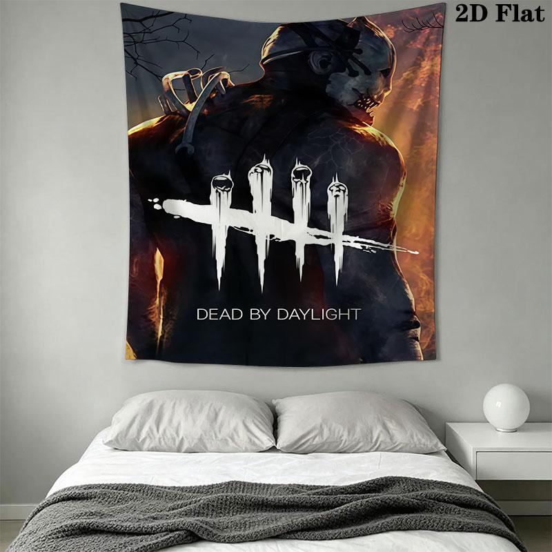Dead by Daylight plakát Nástěnná závěsná deka z potištěné látky Dekorativní tapiserie do ložnice obývacího pokoje Domácí dekorace