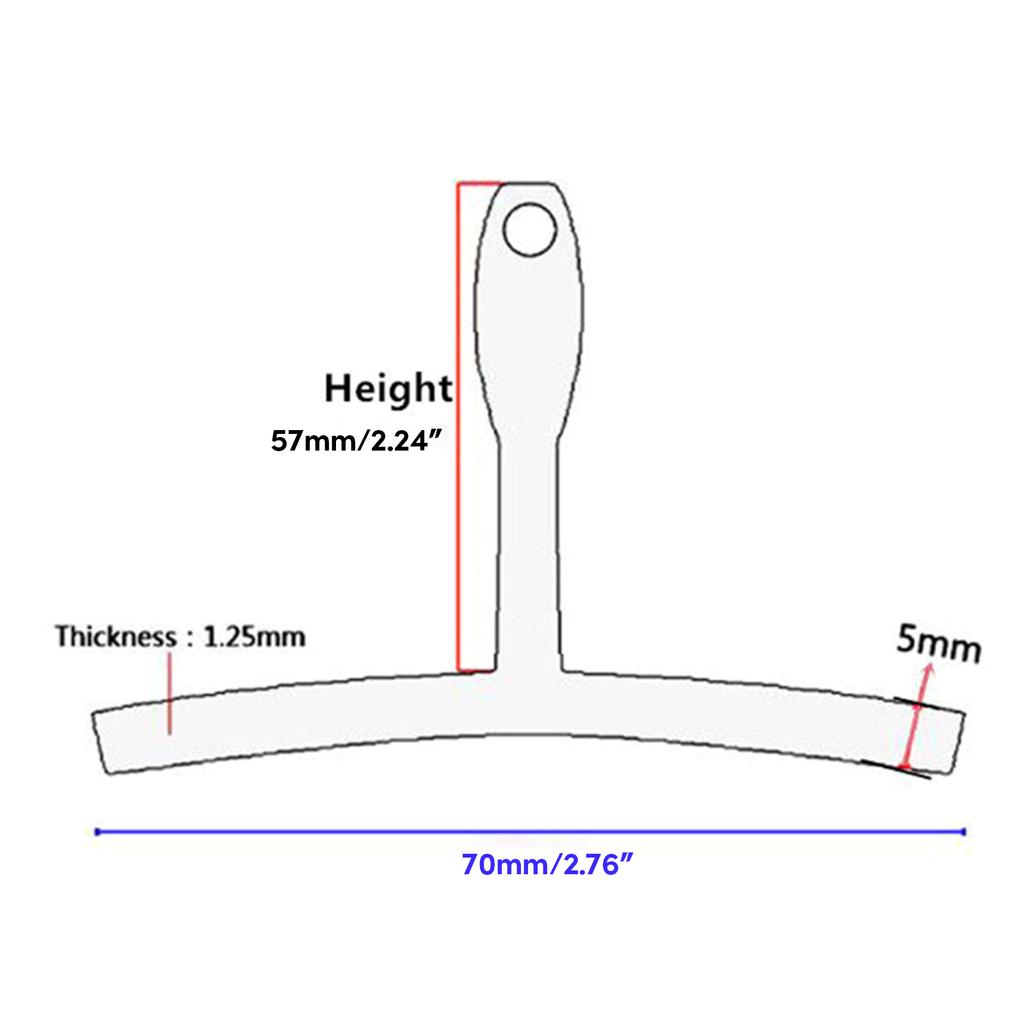9 ks Understring Radius Gauge Univerzální nástroje pro měření kytary Luthier Tool pro kytaru Basový kobylkový hmatník Sedlo