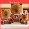 Hoodie Capybara Plush Toy Cute Cartoon Girl Child Sleeping Companion Gift Doll