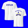 East Great Falls Lacrosse With Stifler Back Text - Unisex T-Shirt