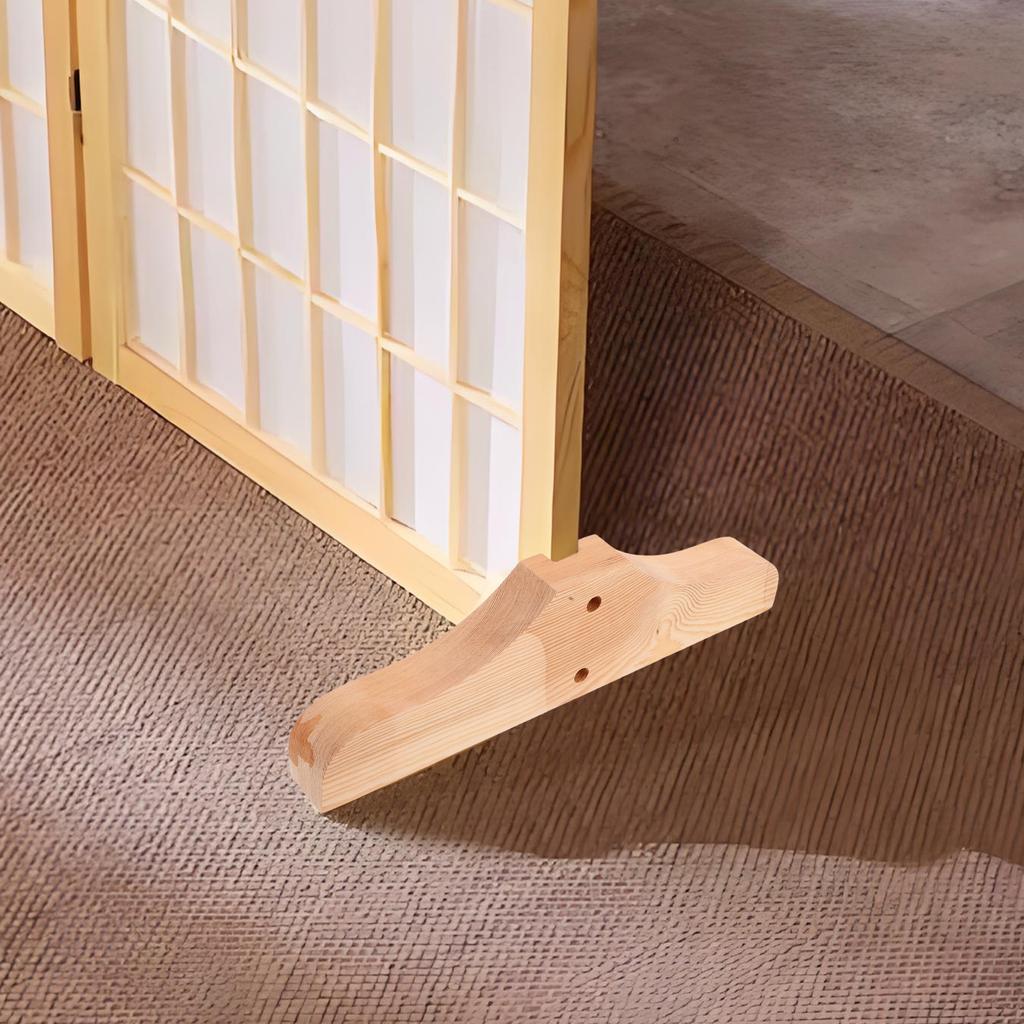 2 stuks Kamerscherm Basis Japanse Scheidingswand Standaard Voor Thuis Kantoor Schermen Houder Stevige Steunvoeten