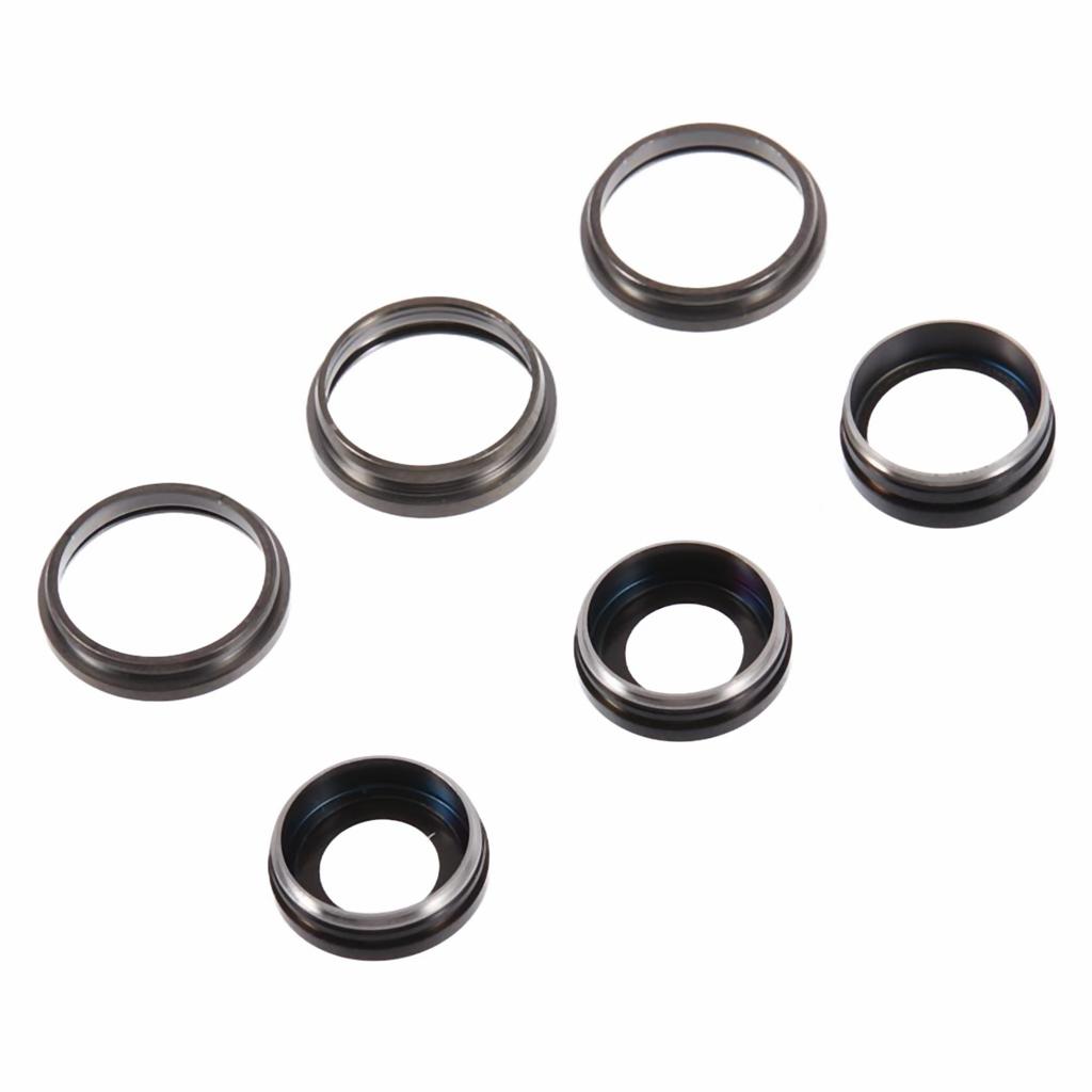 Pentru iPhone 15 Pro Max 1 Set Capac Obiectiv Margine Cameră Spate (fără Logo)