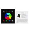 Capacitive Touch LED Strip Light Controller Touch Panel Dimmer  Wall Mounted Installation