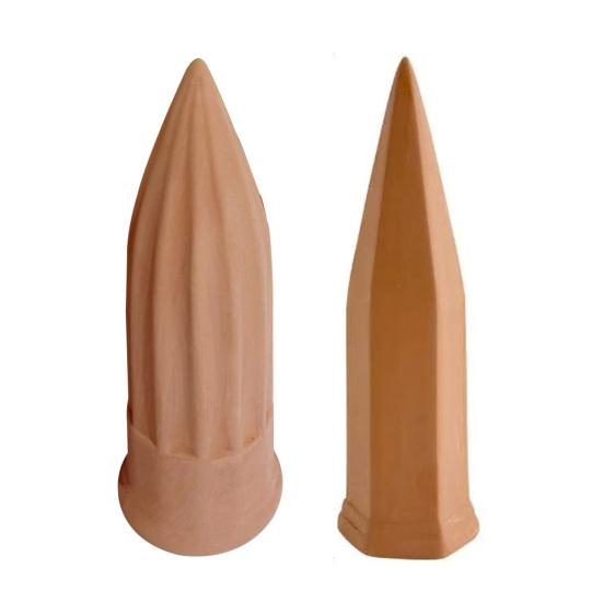 Terracotta Self Watering Spikes Vacation Plant Watering Stakes Slow Release Watering Spikes Compatible with Wine Bottles for Indoor Outdoor Plants