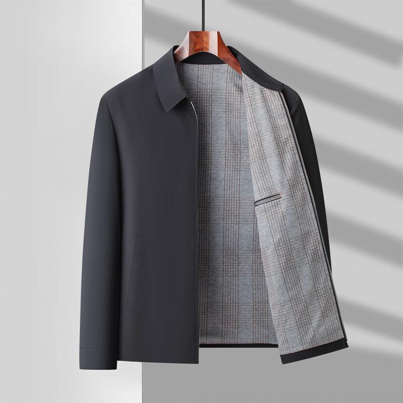 ROMON Men's Business Casual Spring/Autumn Jacket