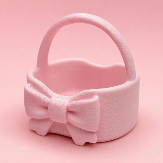 3D-gedruckter Bogen-Aufbewahrungskorb Tragbares abgerundetes Design Lippenstift-Kleinkram-Halter für den Eingangsbereich