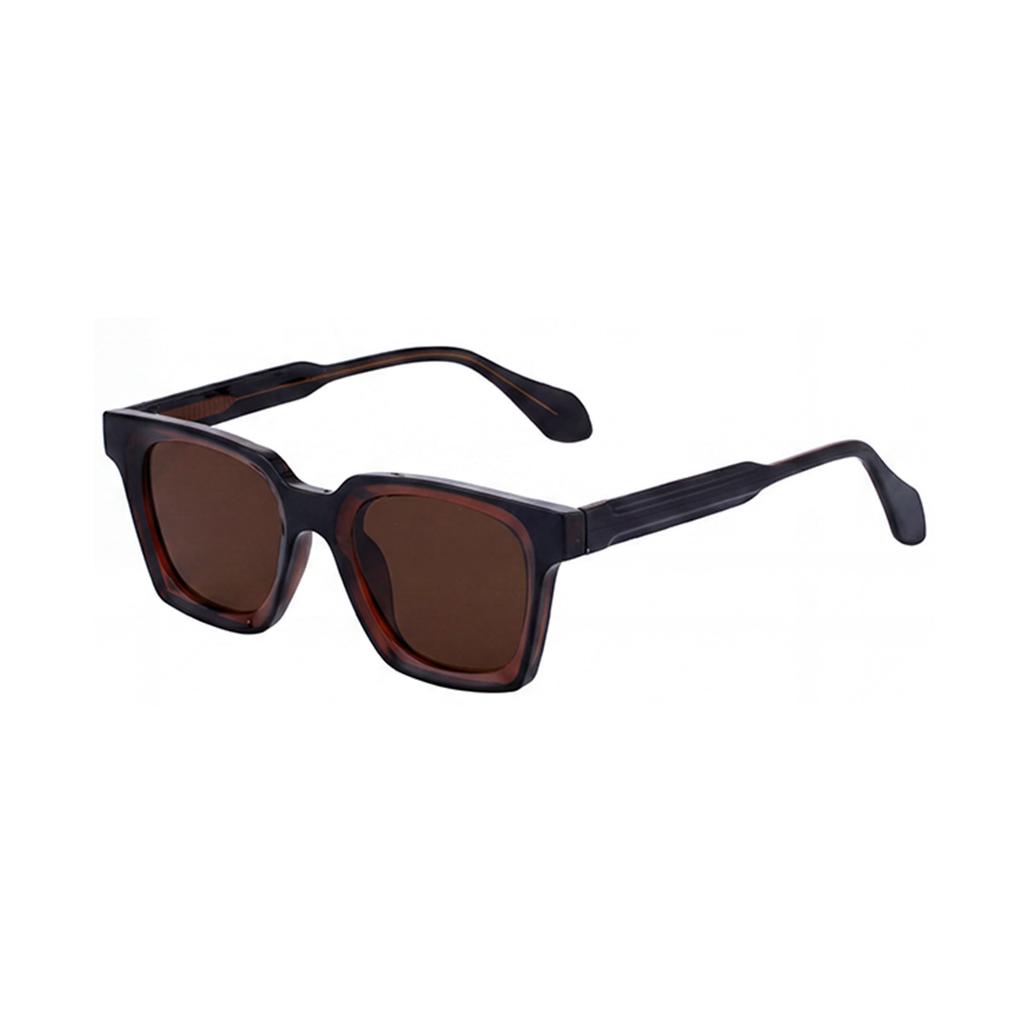 New European and American fashion square sunglasses men's propionic acid pins versatile simple sunscreen sunglasses men