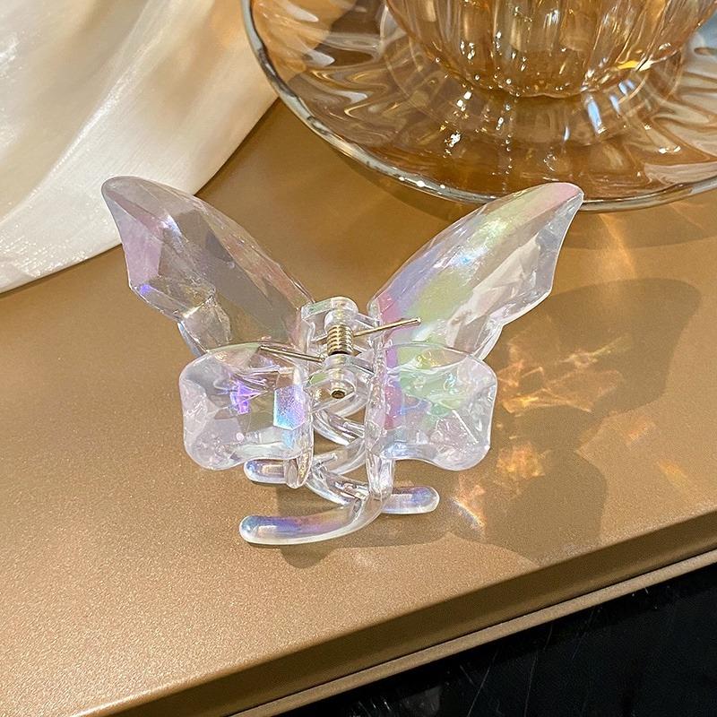 Mermaid Princess Hairpin Fashion Girl's Transparent Advanced Sense Dazzling Pearly Grab Clip Hair Clip Hair Accessories