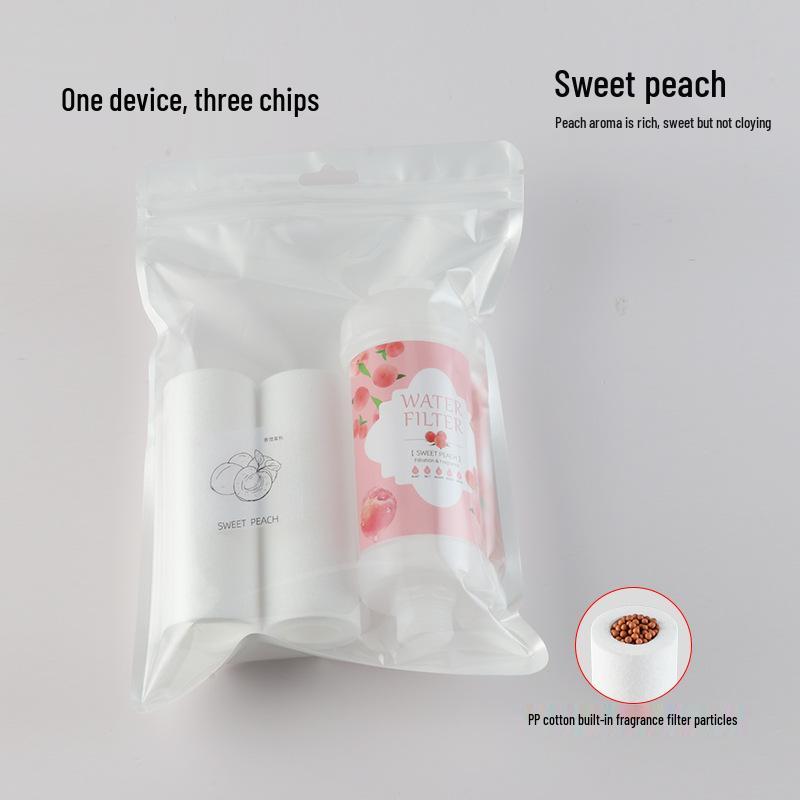 Multi-Use Fragrance Filter Set: Shower Head, Washing Machine, Toilet, Pre-filter with Replaceable PP Cotton Core