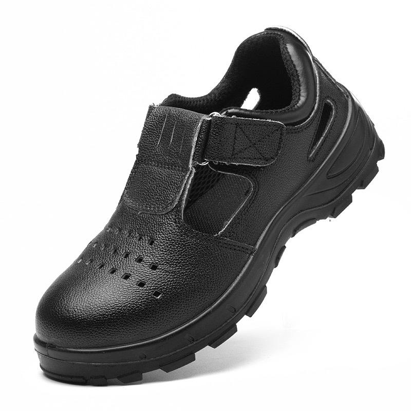 

Сандалии мужские с защитой труда антистатические, дезодорирующие, ударопрочные, антипрокольные, удобные, защитные для строительной площадки 46