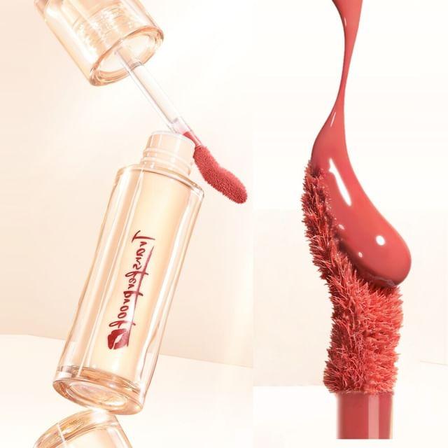 FOCALLURE - Watery Transferproof Lip Cream - 4 Colors #PK01 Barry Nude - 1.8g