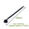 10pcs 158x7mm Automotive Cable Tie Nylon Auto Fasteners Cable Tie Strap  Automotive Wire Management