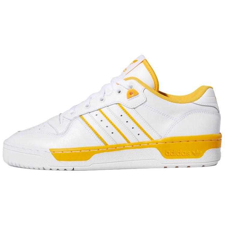 

Adidas Rivalry Low White Active Gold Мужские кроссовки Yellow Cloud-White EE4656