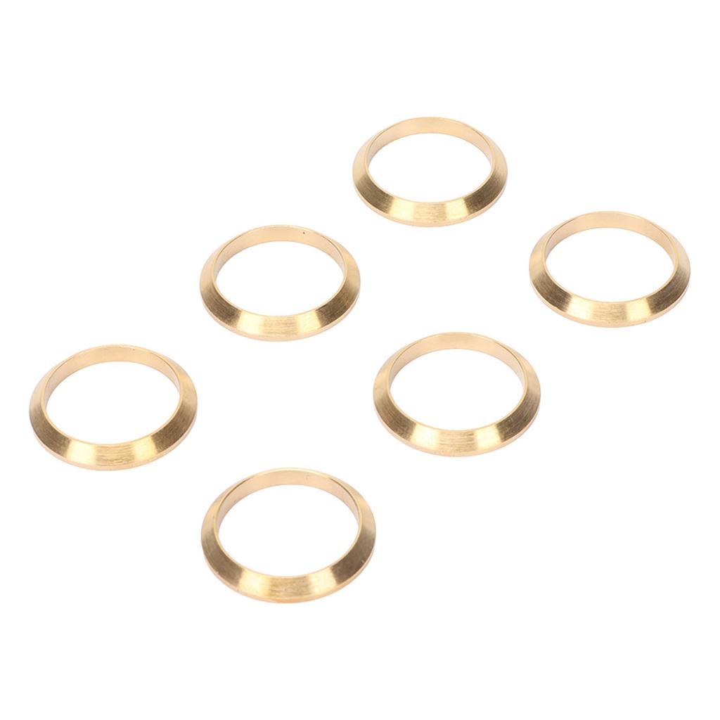 6Pcs IN 14 Nixie Tubes Copper Ring DIY Clock Decorative Rings for IN 14 Nixie Tube Clock