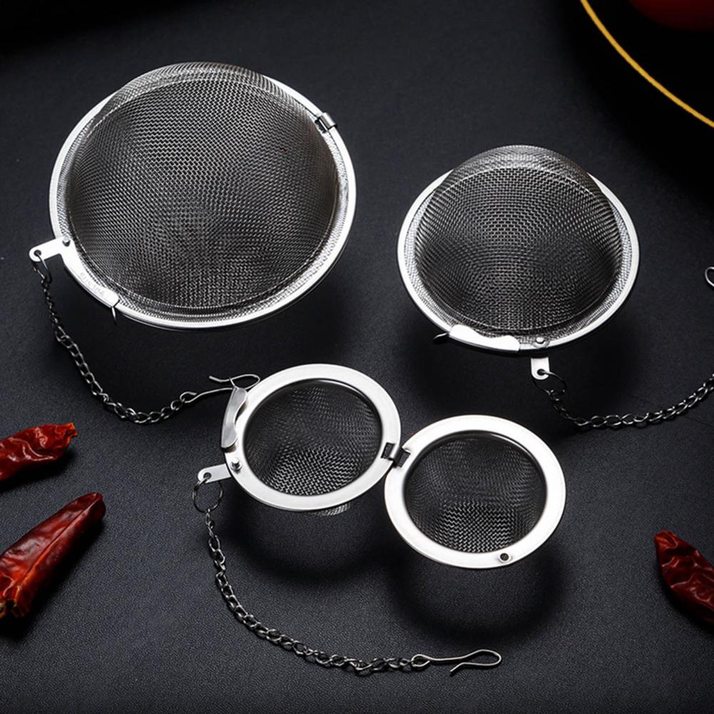 Tea Infuser Versatile Seasoning Ball Durable Stainless Steel Tea Strainer Ball High-quality Rust-proof Tea Steeping Ball