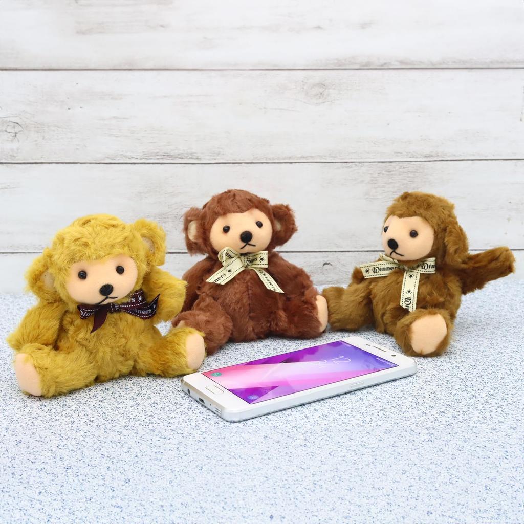 Shinada Plush Winners Monkey Set of 3 (S)