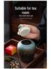 Chinese Ceramic Tea Canister: Small/Large Sealed Storage Jar for Pu'er Tea with Logo Printing