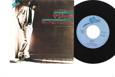 Płyta 7 cali DICK ST NICKLAUS - Magic / Our Goodbye 065P91 EPIC 1979 Japonia Pop Używana