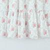 Floral Sleeveless French Dress Waist Thin Long White Gentle Wind Swing Dress