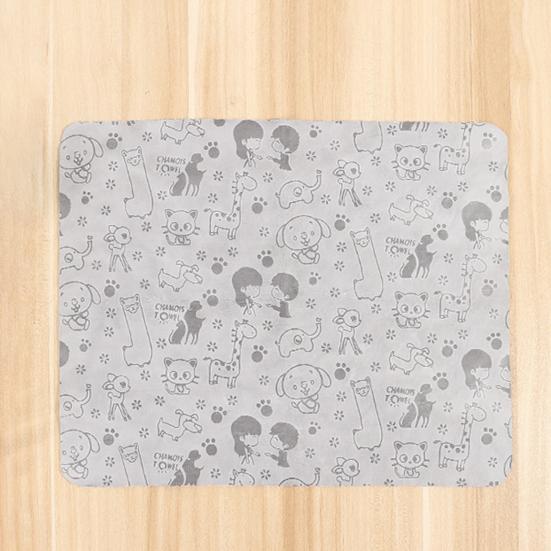 Ręcznik dla psa Bardzo miękki Super chłonny Szybkoschnący Odporny na zużycie Wielokrotnego użytku Nadruk z kreskówki Zwierzę pies