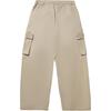 Li Ning All Things Have Spirit Series Straight Loose Solid Color Casual Pants Men bottoms AKXW263-2