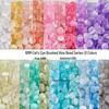 6mm Iridescent Cat's Eye Glass Seed Beads for Handmade Jewelry & Accessories