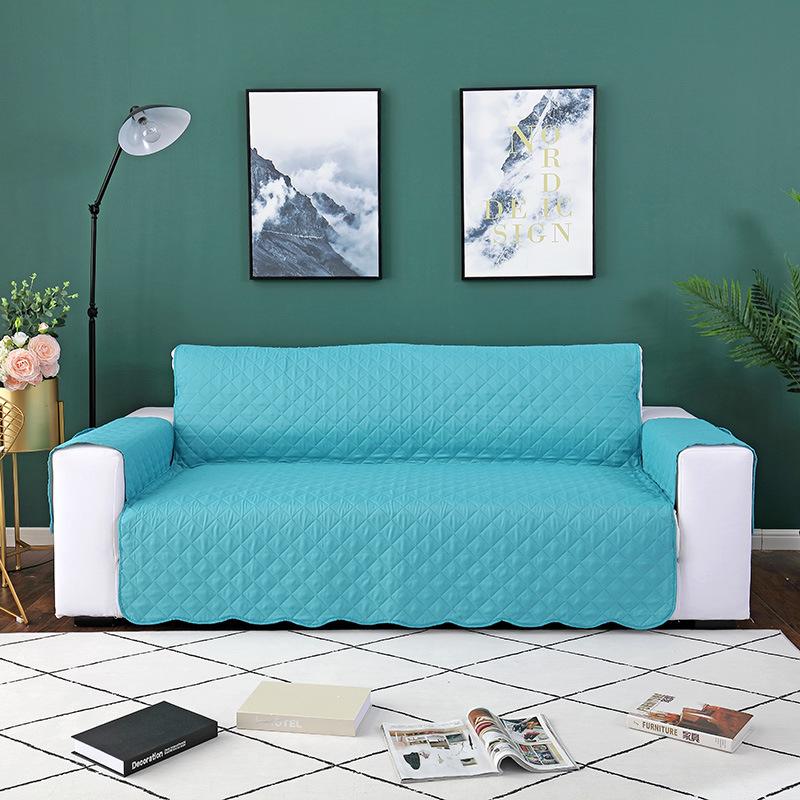 New Four Seasons Brushed Fabric Integrated Pet Sofa Cover Plus Pocket