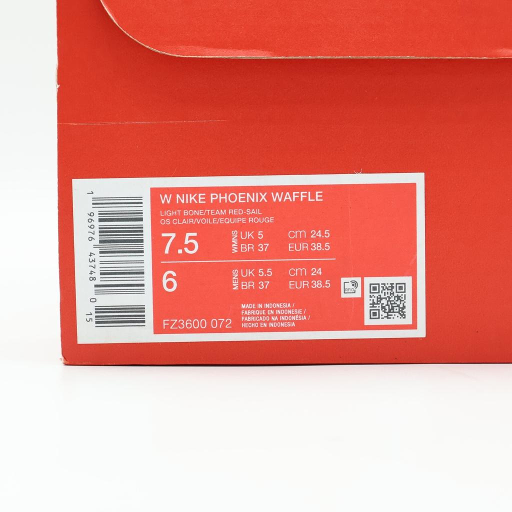 FZ3600-072 Nike Phoenix Waffle Light Bone Sail Midnight Navy Team Red (Women's)