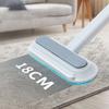 Double Direction Bristle Cleaning Tool Long Handle Design For Effortlessly Pet Hair Pickup On Various Textured Surfaces