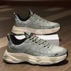 Fashion Mesh Breathable Men Sneakers Spring Autumn Fashion Low Help Lace Up Casual Work Shoes Comfortable Outdoor Non Slip Running Shoes