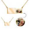 Electroplating Personalized Necklace Drawer Style Locket Pendant Fashion Necklace  Dress Up