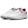 Air Jordan 2 Retro Low Cherrywood Men Sneakers White Cherrywood-Red Light-Steel-Grey DV9956-103