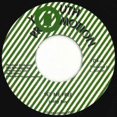 7inch Record LENKY ROY - Set Me Free / Version YD4 Youth Promotion 2020 Europe Reggae, Ska & Dub