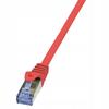 Patchcord LogiLink CQ3054S Cat.6A S/FTP 2m czerwony