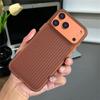 Luxury Corrugated 3D Stripes Matte Case For iPhone 17 Pro Max Air 16 15 14 13 12 Soft Edge Silicone Shockproof Bumper Back Cover