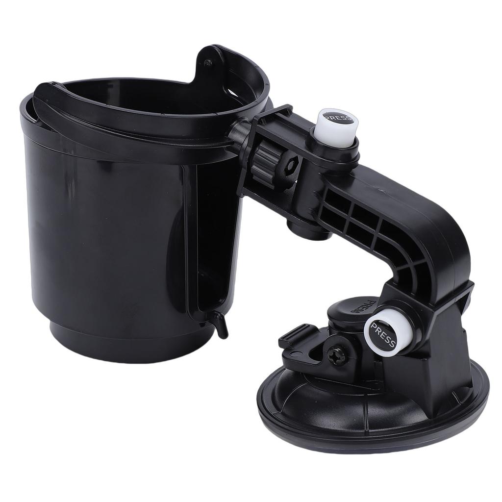 Recessed Folding Cup Drink Holder Adjustable Automotive Drink Holder with Suction Cup