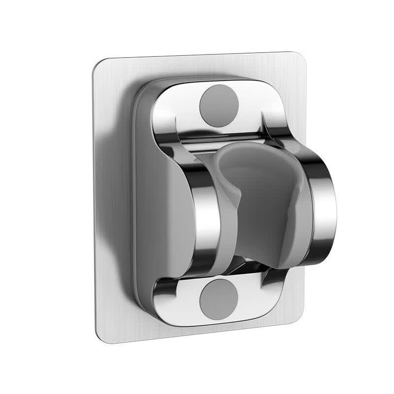 No-Drill Adjustable Shower Head Holder