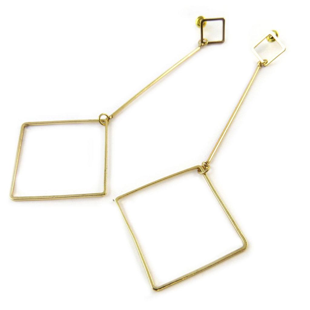 Les Trésors De Lily [N8333] - Golden 'Choreography' Designer Loops (geometric)