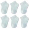 3Pairs/lot Summer Baby Thin Mesh Cotton White Pink Ankle Short Sock for Toddler Kids Boys Girls Breathable Soft Stretch Socks