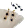Elegant French Drip Earrings - High-End Gold & Silver for Women