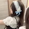 Lolitas Cosplay Maid Headband Lace Hair Bands Wings & Bowknots Decors for Women