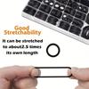 Durable Air Conditioning O Ring Kit Maintenance Wear-resistant Seal Rubber O-Rings High-pressure Nitrile Rubber