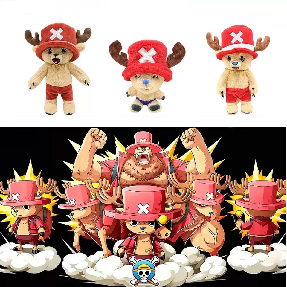 NEW One Piece Chopper Plush Toy Cute Cartoon Anime Movie Merchandise 20-26cm Plush Doll Perfect As A Festive Birthday Gift