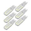 6pcs G9 LED Bulbs 7W Dimmable 360 degrees  Illumination Replacement Light Bulb for Wall Desk Cabinet Lamp