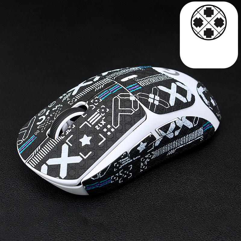 Mouse Grip Tape Skate Sticker Non Slip Suck Sweat Mouse Anti-Slip Sticker For Logitech G Pro X Superlight Wireless Mouse