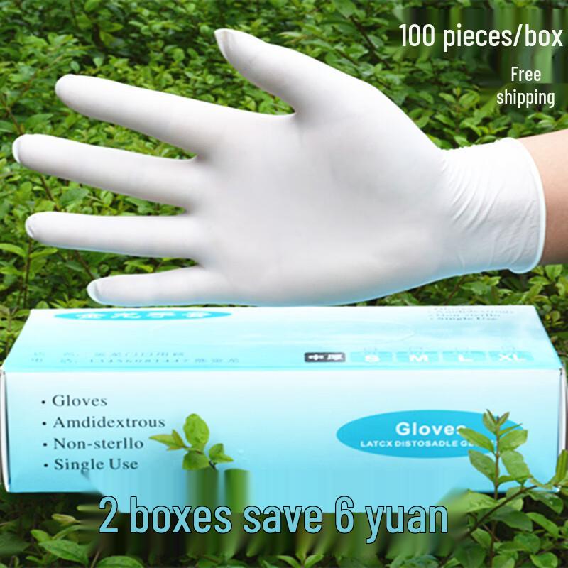 Jednorázové latexové rukavice potravinářské kvality