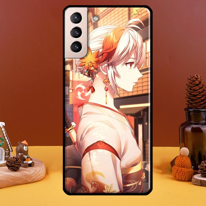 

Чехол для телефона Kaedehara Kazuha Genshin Impact для Samsung Galaxy S22 Ultra S20 S21 FE S10 S10e S9 Note 10 Plus Note 20 Ultra Galaxy S8